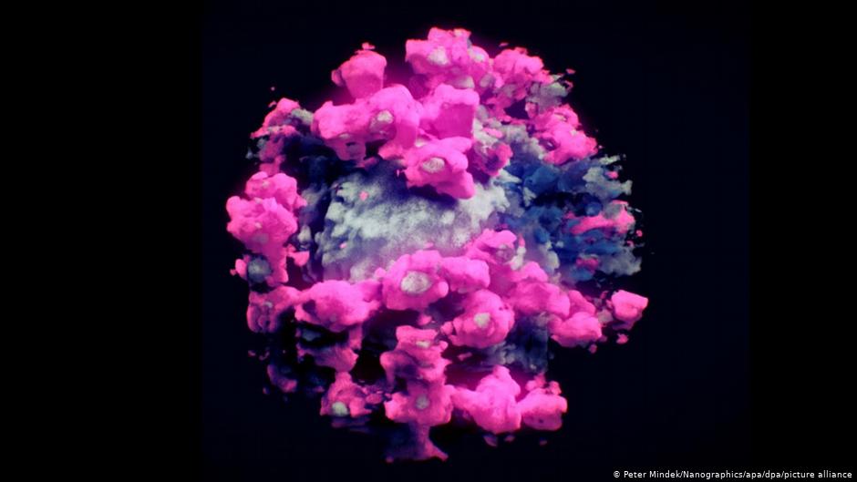 Ensimmäinen 3D-kuva koronaviruksesta