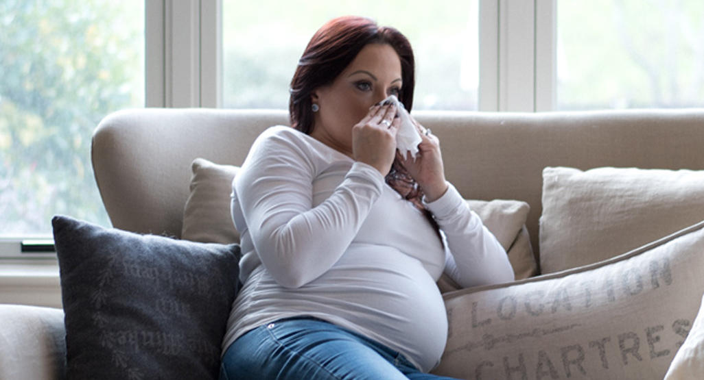 Vilustuminen ja flunssa raskauden aikana